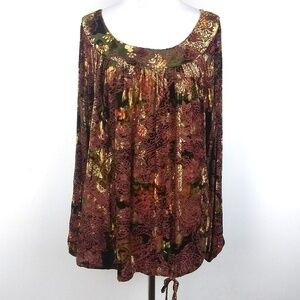 Chico's Vintage shirt, sz 2 (M-sz 12)